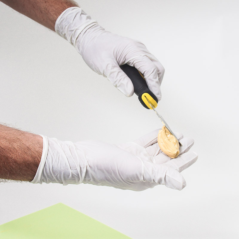 nitril handschoenen allergie