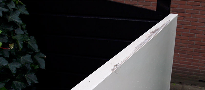 hout beschadiging repareren